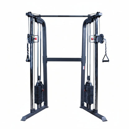 Powerline Cable Crossover Exercise Machine for Home & Commercial Gym, Functional Training Center with Dual Weights Stack for Cable Workout