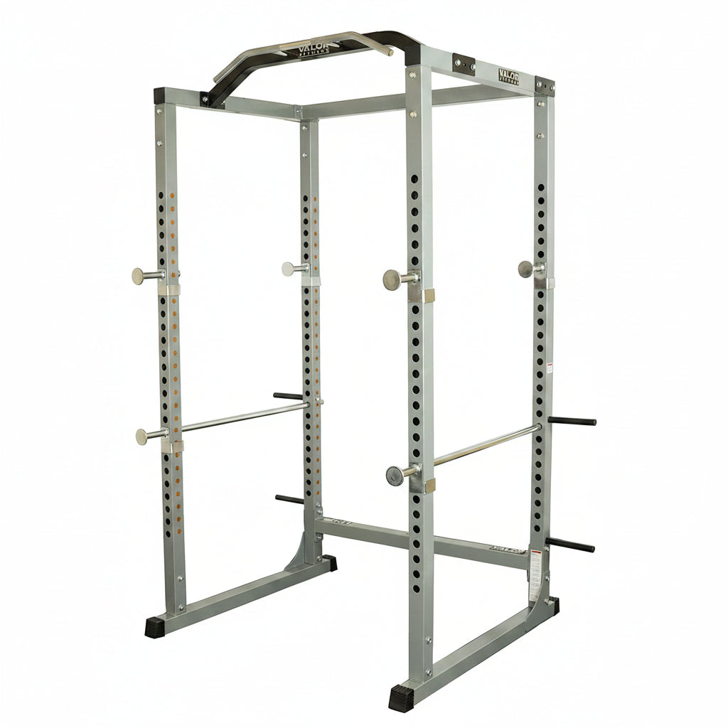 BD-11 Heavy Duty Power Rack/Squat Rack W/Chrome Pull up Bar and Power Cage Bundle Optins for a Complete Weightlifting Home Gym (BD-11 Power Rack)