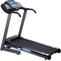 Electric Treadmill Built for Home Training, 2.5HP Motor, 12-Level Auto Incline, Foldable Design, 220 Lb Capacity