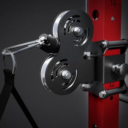 M2 3D Smith Machine with Steel Weight Stack, 60X60Mm Power Cage | All-In-One 286Lbs Weight Stack, Cable Crossover, 2000Lbs Capacity Power Cage