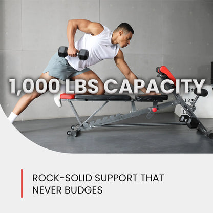 Multi-Functional Adjustable FID Weight Bench