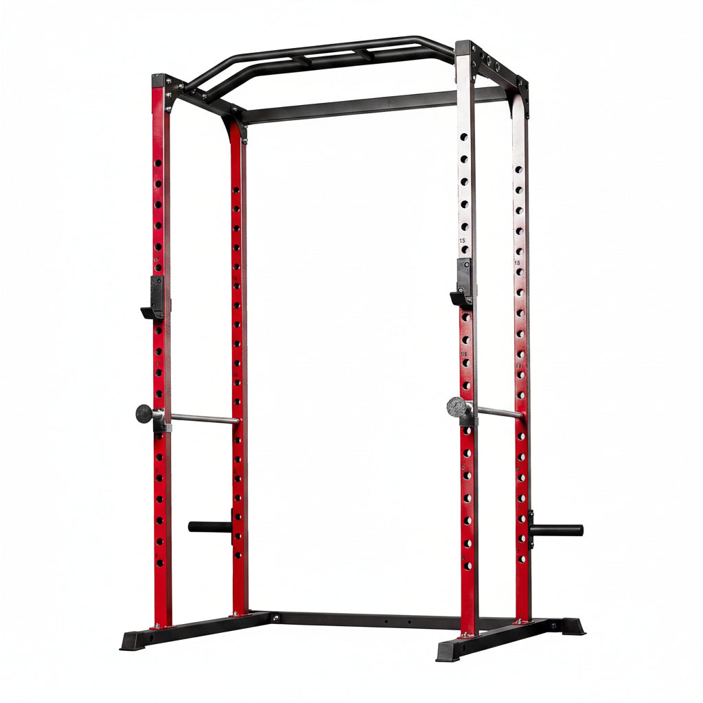 Fitness PR-1100 Power Rack - 700 Lbs Rated Lifting Cage for Weight Training