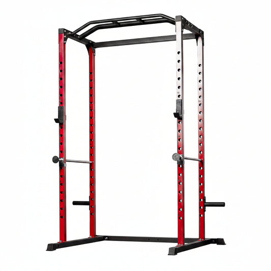 Fitness PR-1100 Power Rack - 700 Lbs Rated Lifting Cage for Weight Training